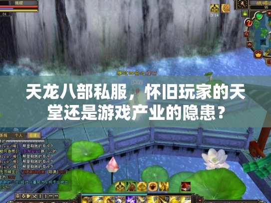 天龙八部私服，怀旧玩家的天堂还是游戏产业的隐患？