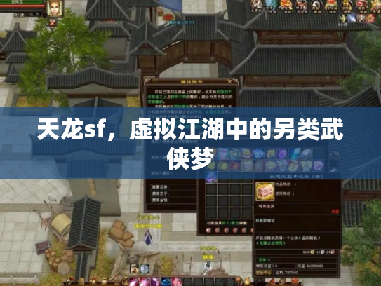 天龙sf，虚拟江湖中的另类武侠梦