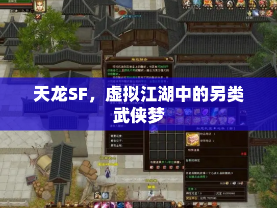 天龙SF，虚拟江湖中的另类武侠梦
