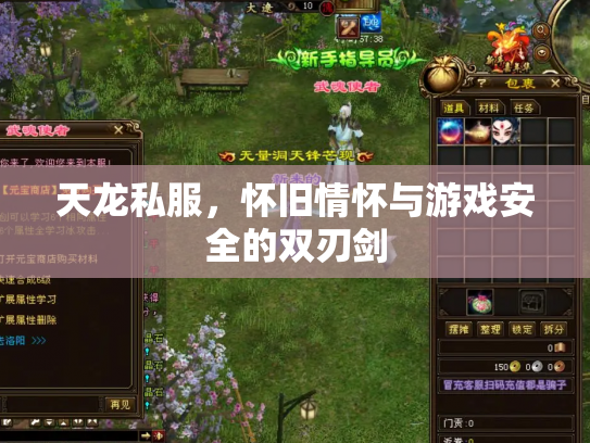 天龙私服，怀旧情怀与游戏安全的双刃剑
