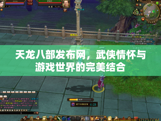 天龙八部发布网，武侠情怀与游戏世界的完美结合