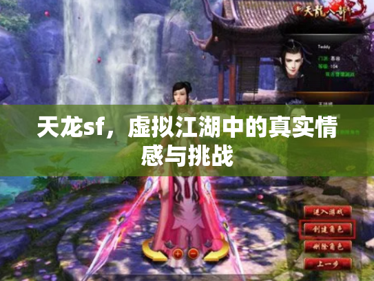 天龙sf，虚拟江湖中的真实情感与挑战