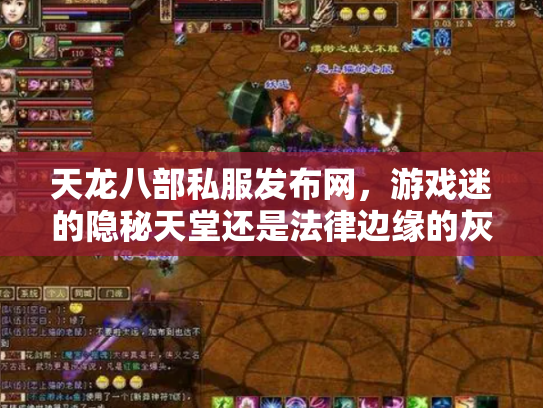 天龙八部私服发布网，游戏迷的隐秘天堂还是法律边缘的灰色地带？