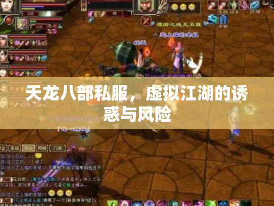 天龙八部私服，虚拟江湖的诱惑与风险