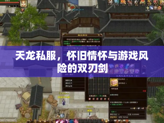 天龙私服，怀旧情怀与游戏风险的双刃剑