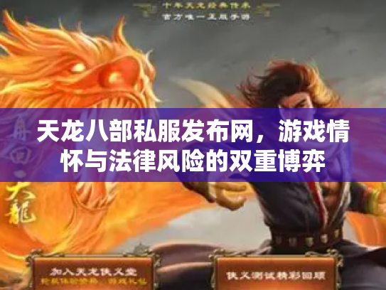 天龙八部私服发布网，游戏情怀与法律风险的双重博弈