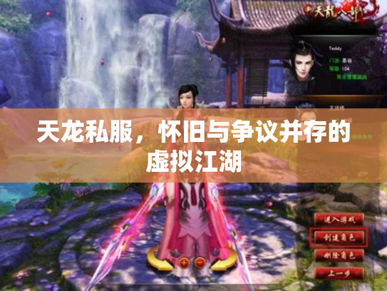 天龙私服，怀旧与争议并存的虚拟江湖