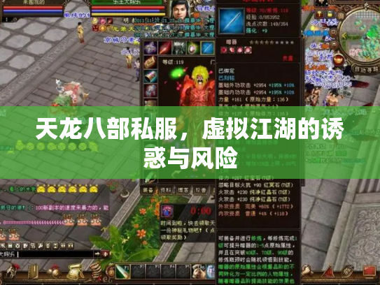 天龙八部私服，虚拟江湖的诱惑与风险