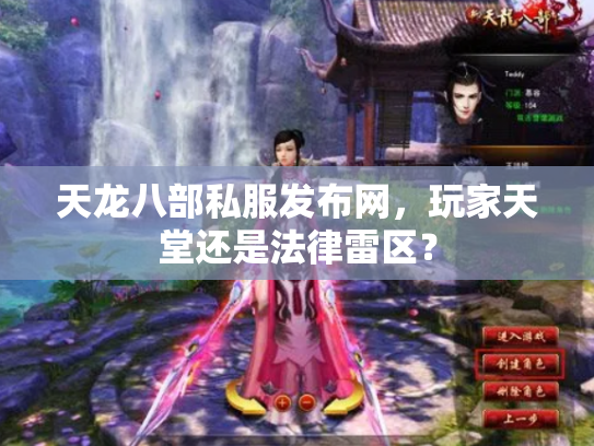 天龙八部私服发布网，玩家天堂还是法律雷区？