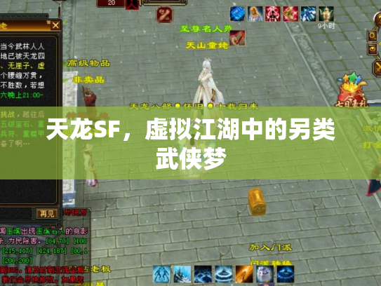 天龙SF，虚拟江湖中的另类武侠梦