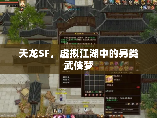 天龙SF，虚拟江湖中的另类武侠梦