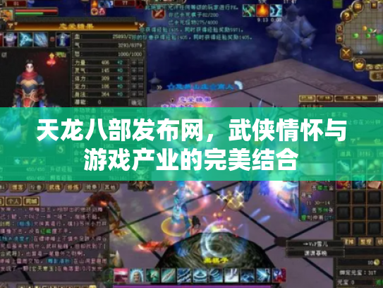 天龙八部发布网，武侠情怀与游戏产业的完美结合