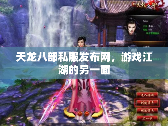 天龙八部私服发布网，游戏江湖的另一面