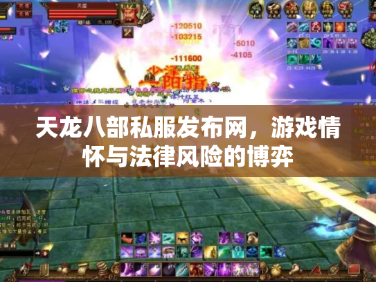 天龙八部私服发布网，游戏情怀与法律风险的博弈