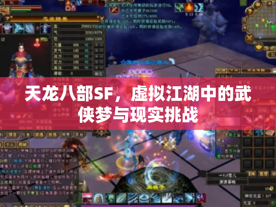天龙八部SF，虚拟江湖中的武侠梦与现实挑战