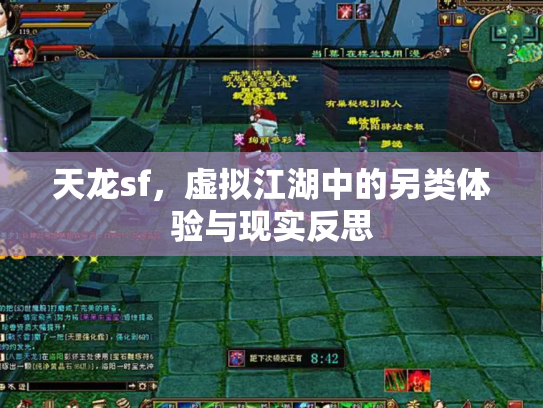 天龙sf，虚拟江湖中的另类体验与现实反思