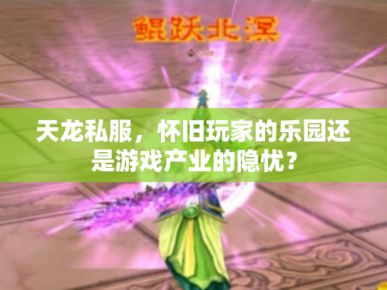 天龙私服，怀旧玩家的乐园还是游戏产业的隐忧？