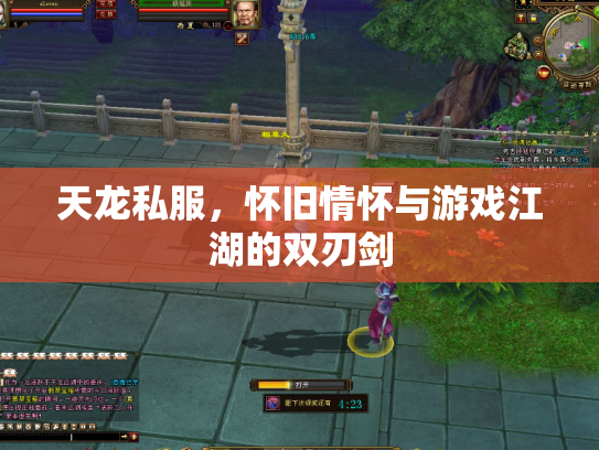 天龙私服，怀旧情怀与游戏江湖的双刃剑