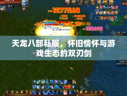 天龙八部私服，怀旧情怀与游戏生态的双刃剑