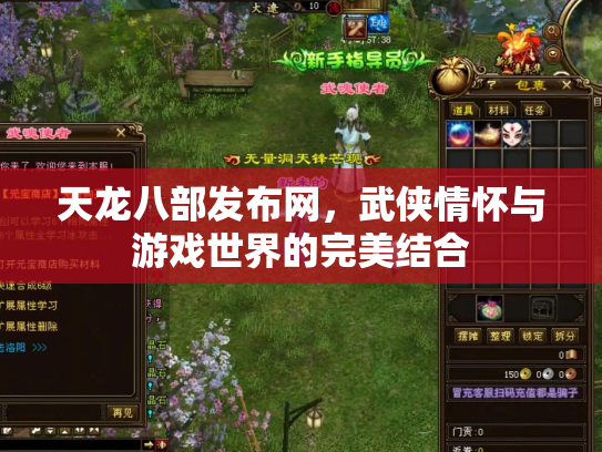 天龙八部发布网，武侠情怀与游戏世界的完美结合