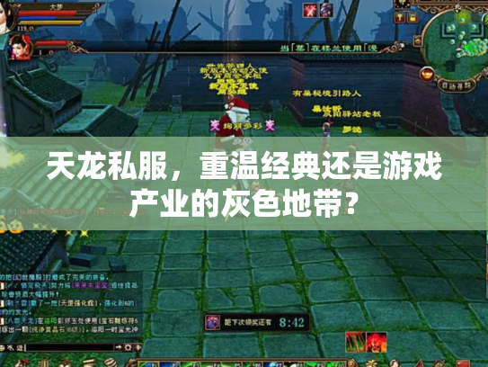 天龙私服，重温经典还是游戏产业的灰色地带？