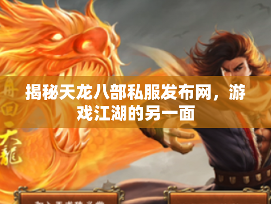 揭秘天龙八部私服发布网，游戏江湖的另一面