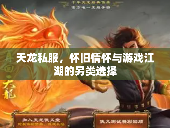 天龙私服，怀旧情怀与游戏江湖的另类选择