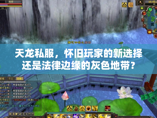 天龙私服，怀旧玩家的新选择还是法律边缘的灰色地带？