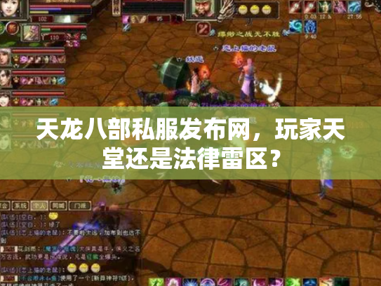 天龙八部私服发布网，玩家天堂还是法律雷区？