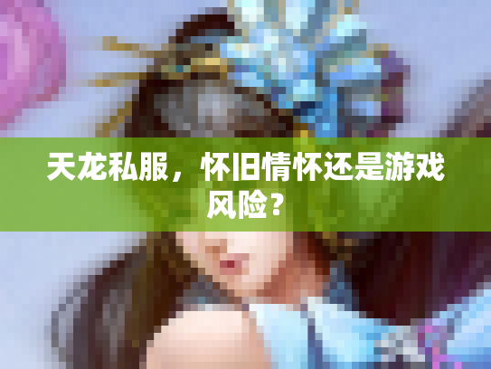 天龙私服，怀旧情怀还是游戏风险？