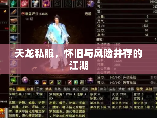 天龙私服，怀旧与风险并存的江湖