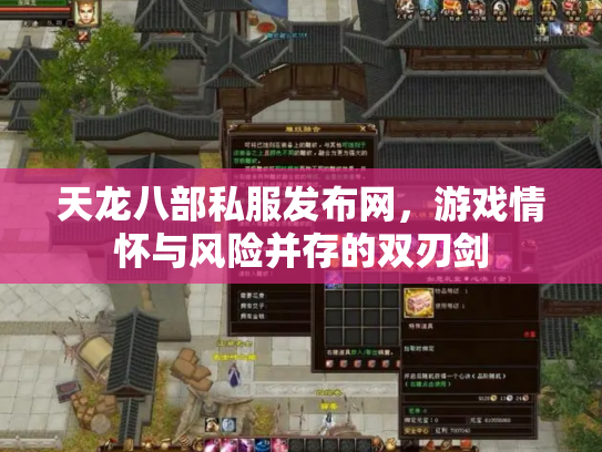 天龙八部私服发布网，游戏情怀与风险并存的双刃剑