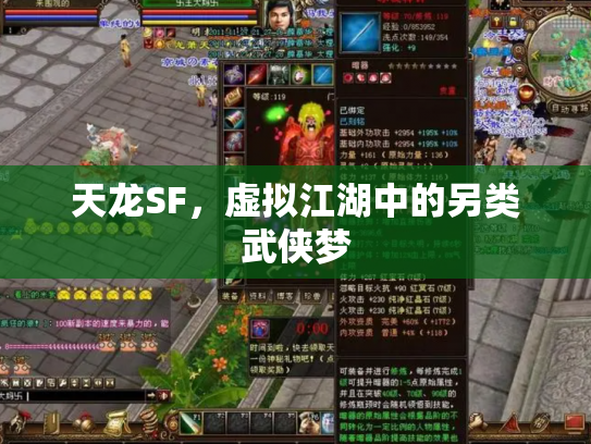 天龙SF，虚拟江湖中的另类武侠梦