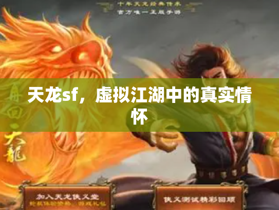 天龙sf，虚拟江湖中的真实情怀