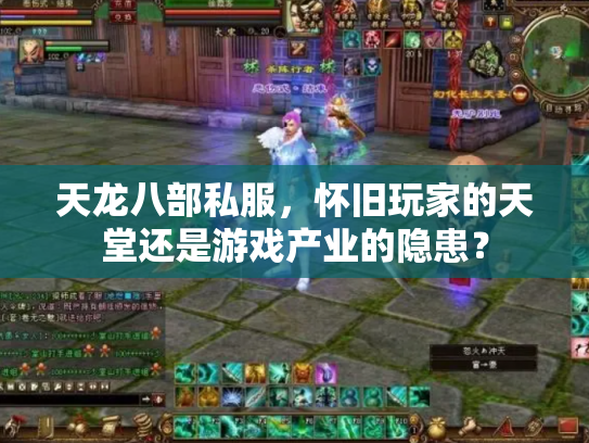 天龙八部私服，怀旧玩家的天堂还是游戏产业的隐患？