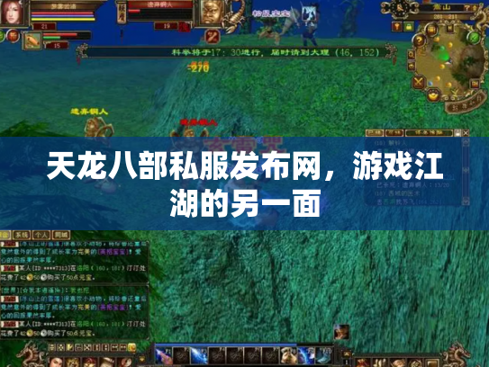 天龙八部私服发布网，游戏江湖的另一面