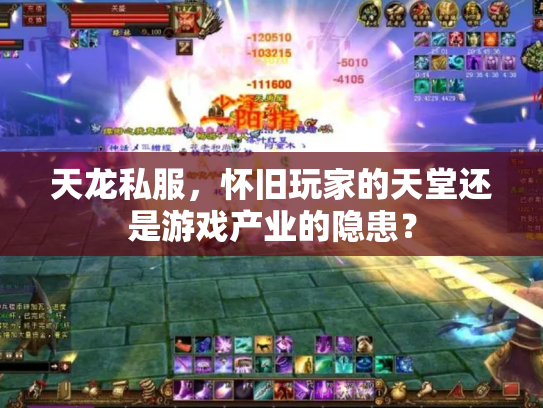 天龙私服，怀旧玩家的天堂还是游戏产业的隐患？