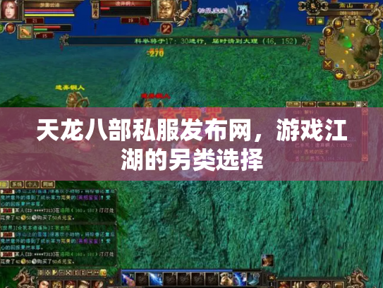 天龙八部私服发布网，游戏江湖的另类选择