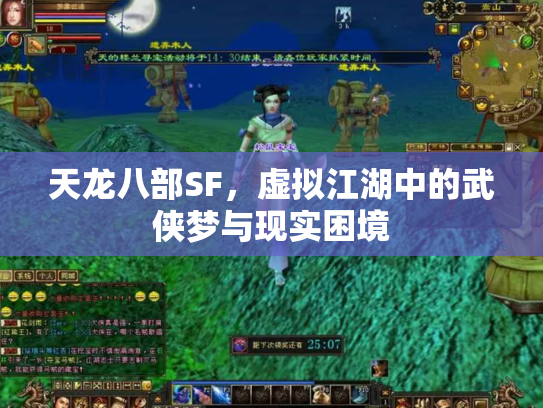 天龙八部SF，虚拟江湖中的武侠梦与现实困境