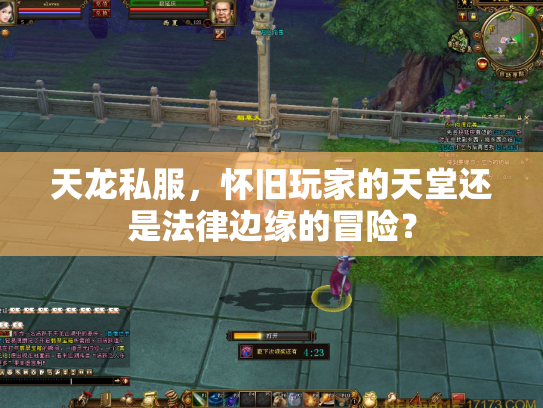天龙私服，怀旧玩家的天堂还是法律边缘的冒险？