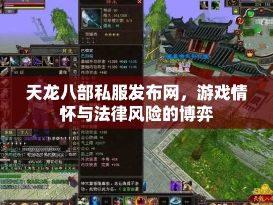 天龙八部私服发布网，游戏情怀与法律风险的博弈