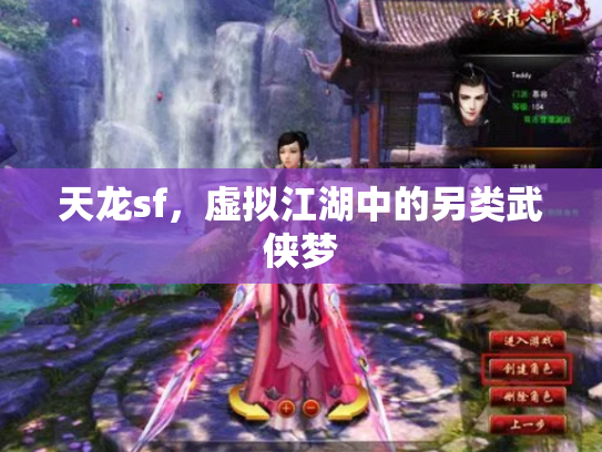天龙sf，虚拟江湖中的另类武侠梦