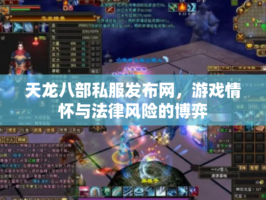 天龙八部私服发布网，游戏情怀与法律风险的博弈