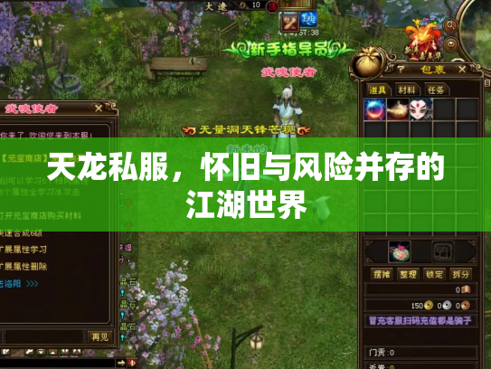 天龙私服，怀旧与风险并存的江湖世界