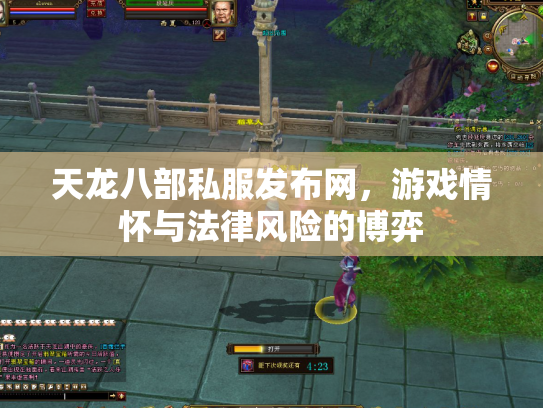 天龙八部私服发布网，游戏情怀与法律风险的博弈