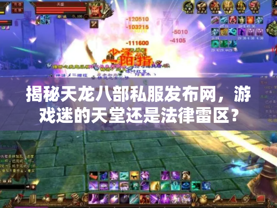 揭秘天龙八部私服发布网，游戏迷的天堂还是法律雷区？