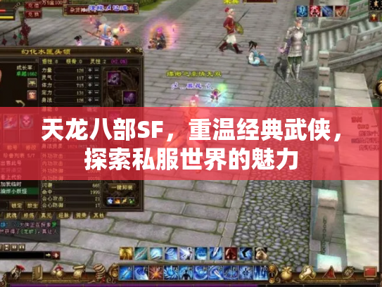 天龙八部SF，重温经典武侠，探索私服世界的魅力