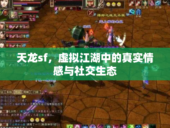 天龙sf，虚拟江湖中的真实情感与社交生态
