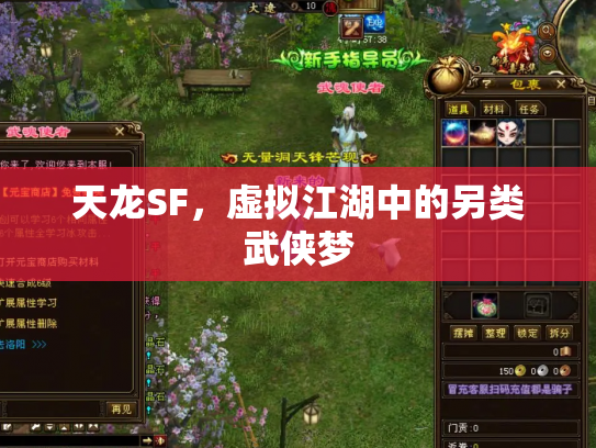 天龙SF，虚拟江湖中的另类武侠梦