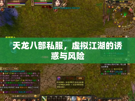 天龙八部私服，虚拟江湖的诱惑与风险